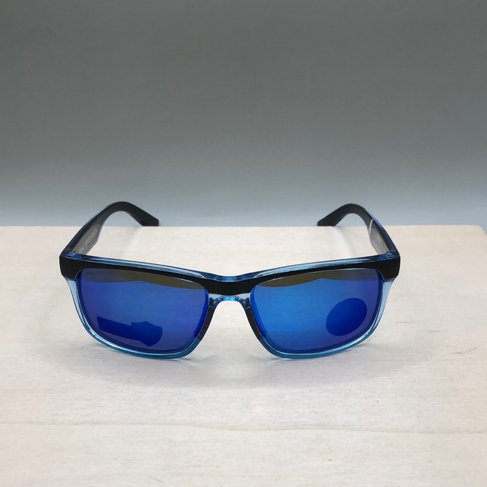 Epoch Eyewear Delta Sunglasses EE6827 Blue Mirrored NEW UNISEX